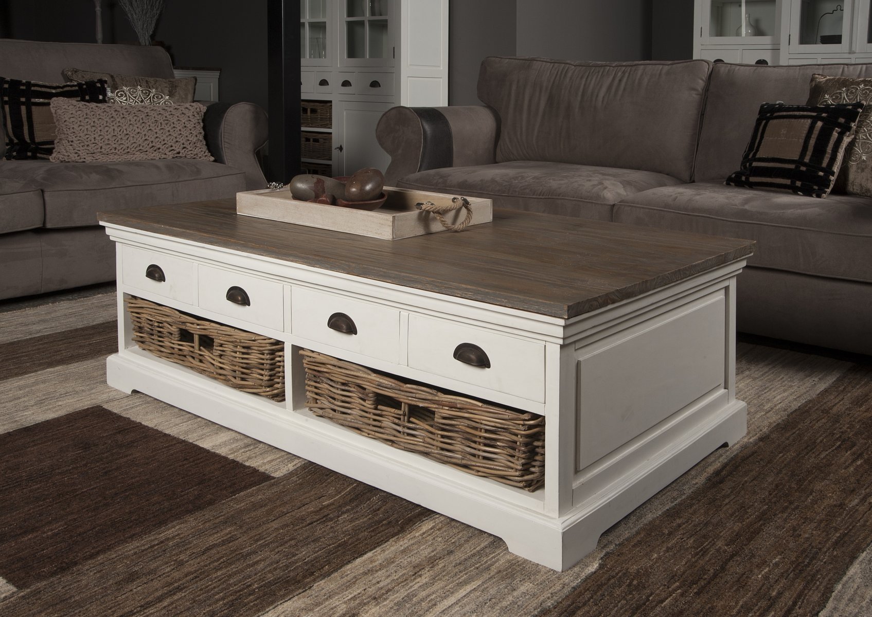 Napoli | Salontafel | 135 x 75 x 45 (h) cm - Hover
