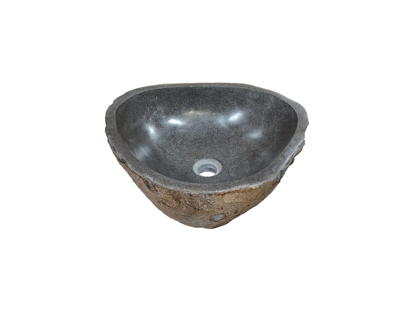 Natuurstenen waskom | DEVI-W21-724 | 41 x 36 x 15 - DEVI-W21-724 - Hover