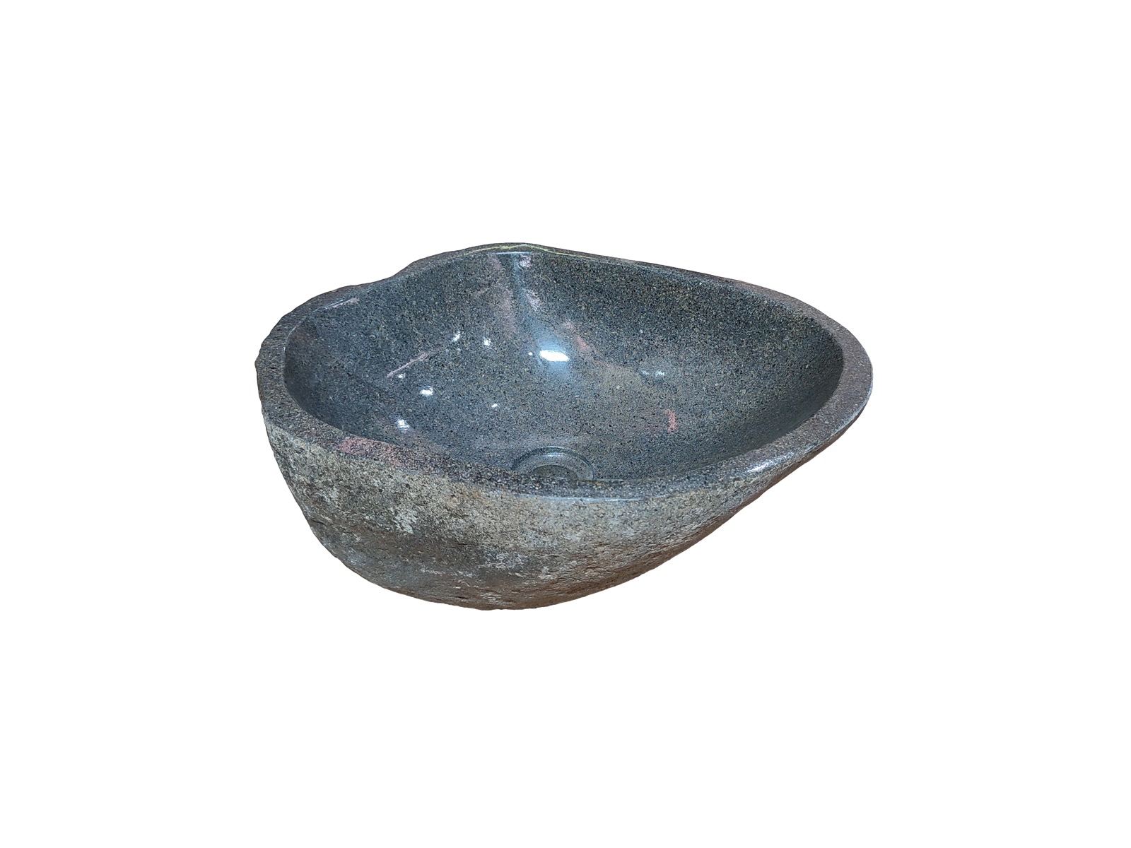 Natuurstenen waskom | DEVI-W21-730 | 43,5x34x15,5 - Hover
