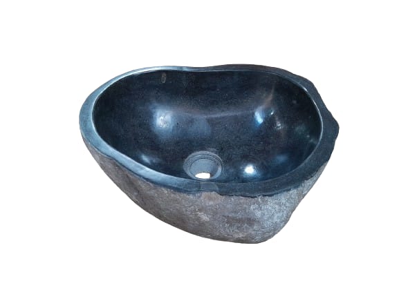 Natuurstenen waskom | DEVI-W21-705 | 32 x 23 x 13 - Hover