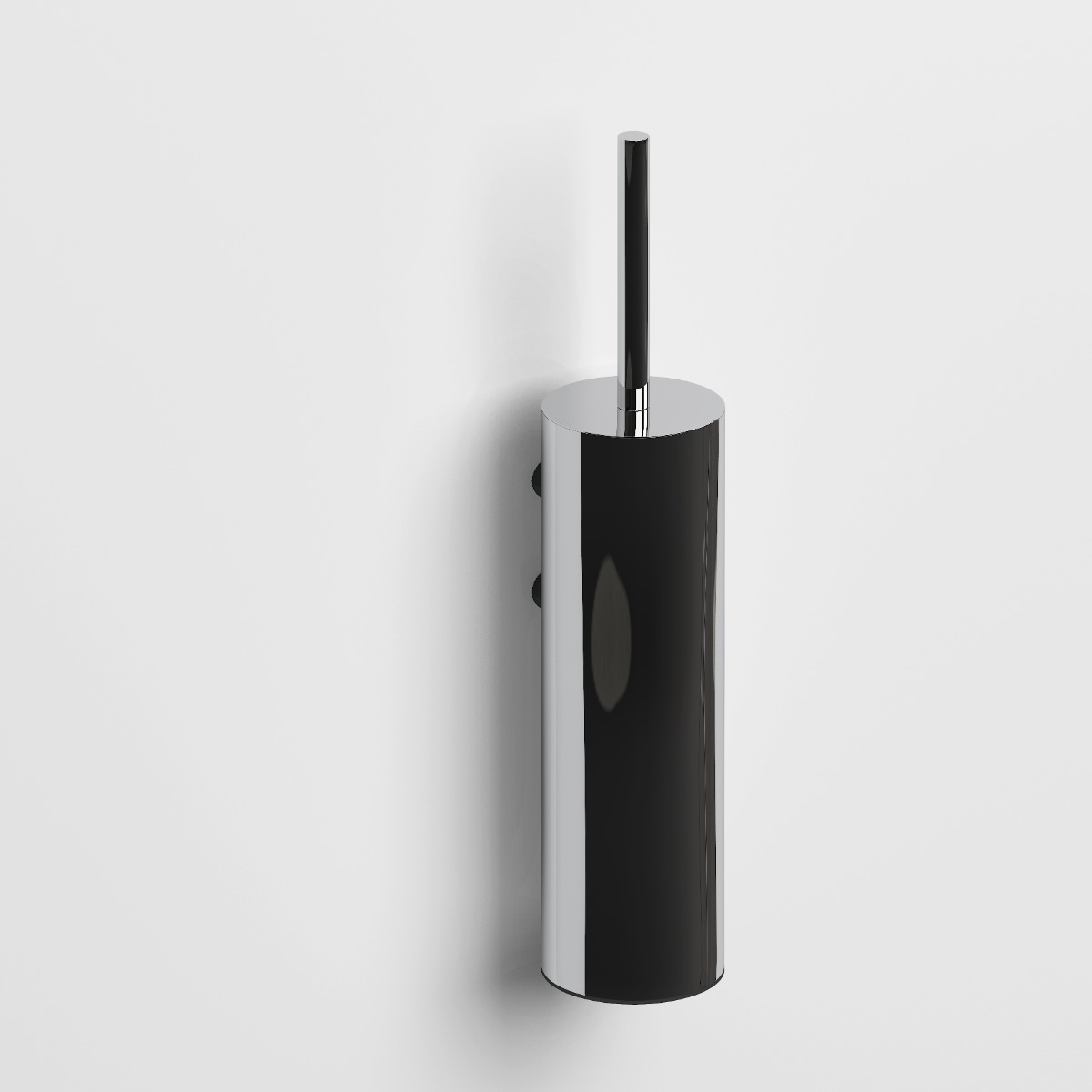 Clou - Sjokker Toiletborstelgarnituur, Wandmodel, Chroom, Overdoos Van 6 Stuks - Hover