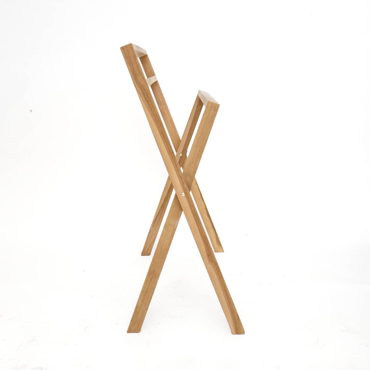 Cross - Teakhouten Handdoekenrek - TK-WR-CROSS - Hover