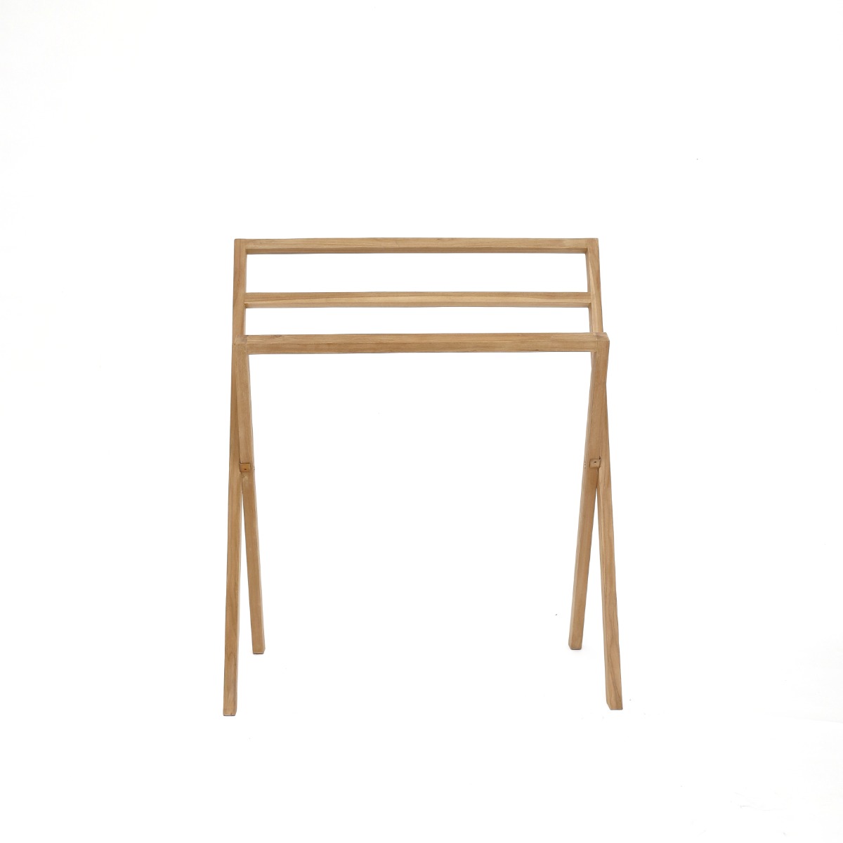 Teak handdoekenrek | 80x3x110 - DEV-TK-WTR-80-3-110 - Hover