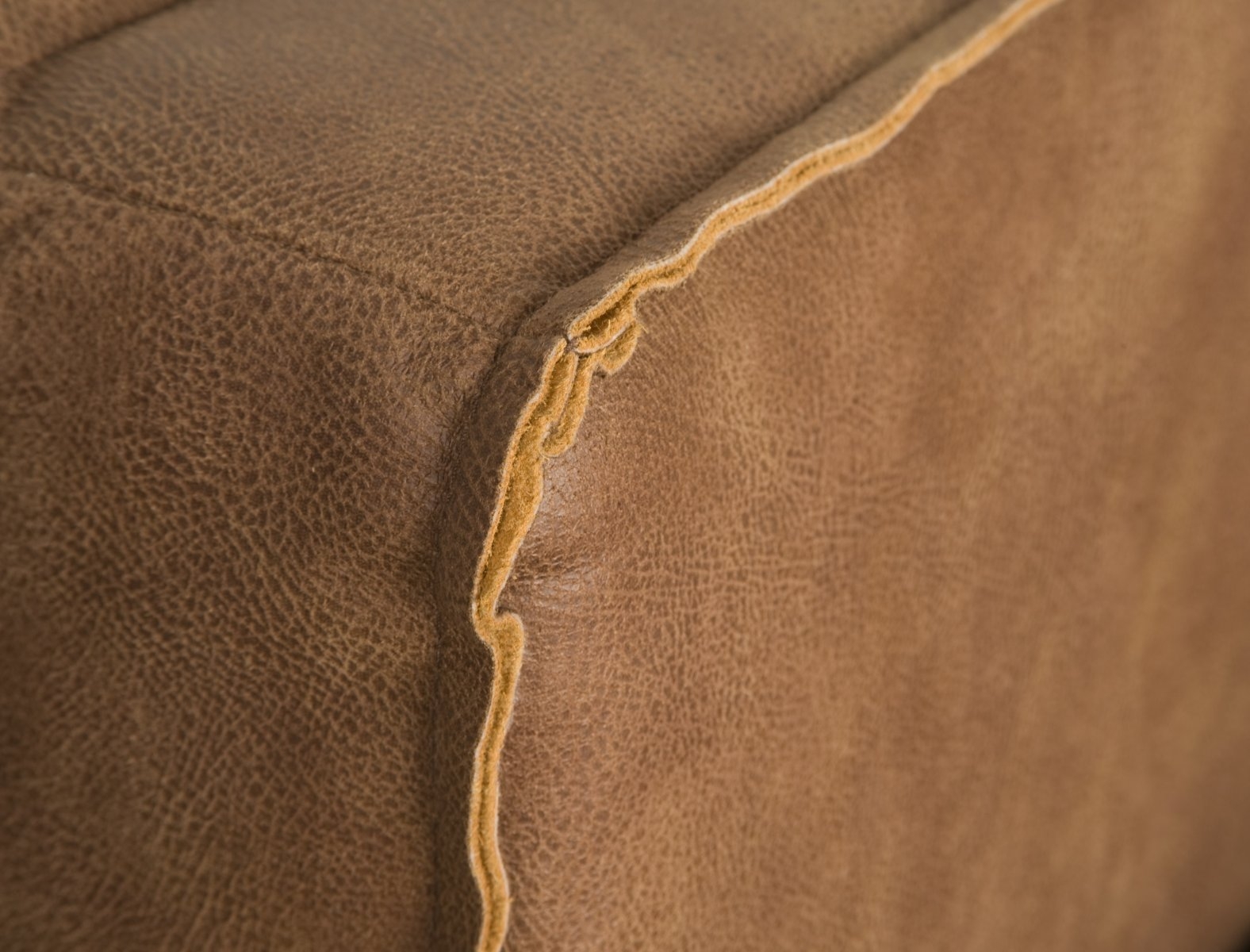 Vancouver bankstel Cognac kleur - Hover