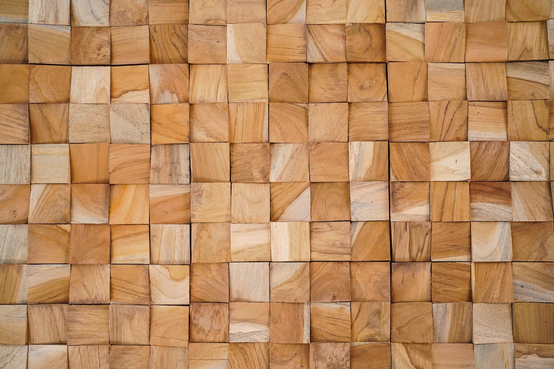 Losas de teca -Rocker | Panel de madera 30x30x2 - view 4