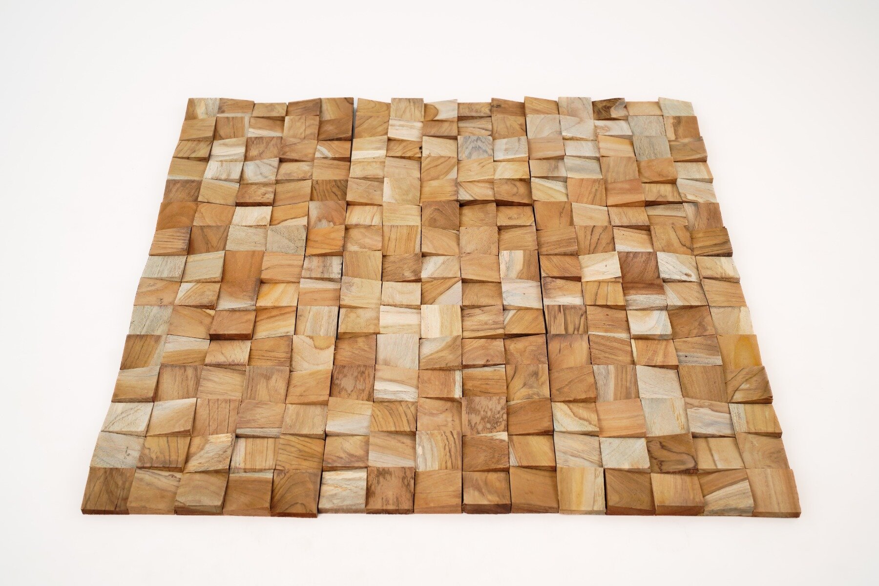 Losas de teca -Rocker | Panel de madera 30x30x2 - alternate view