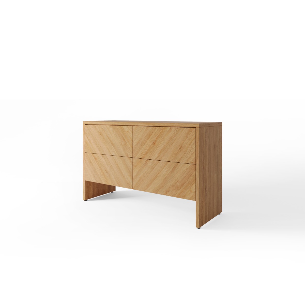 Eiken dressoir Badmeubel Staand | Massief Hout - Hover